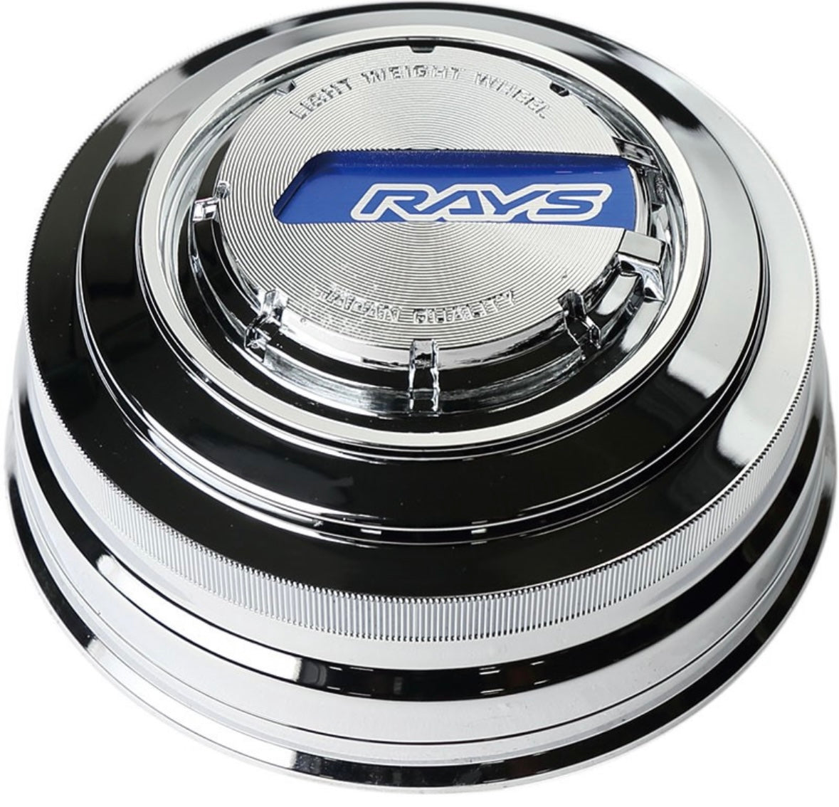 RAYS GRAMLIGHTS LPS Large PCD Center Cap in Chrome