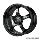 WedsSport RN-05M 19x9 +30 5x112 Negro Brillo